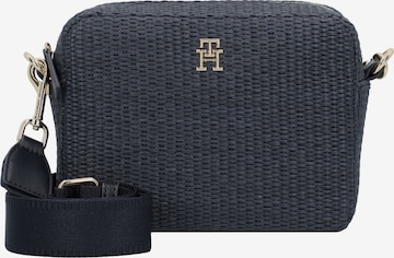 TOMMY HILFIGER Crossbody Bag 'City Mono' in Blue: front
