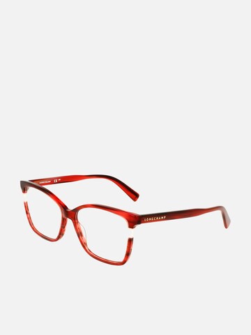 Longchamp - Gafas de sol en rojo: frente