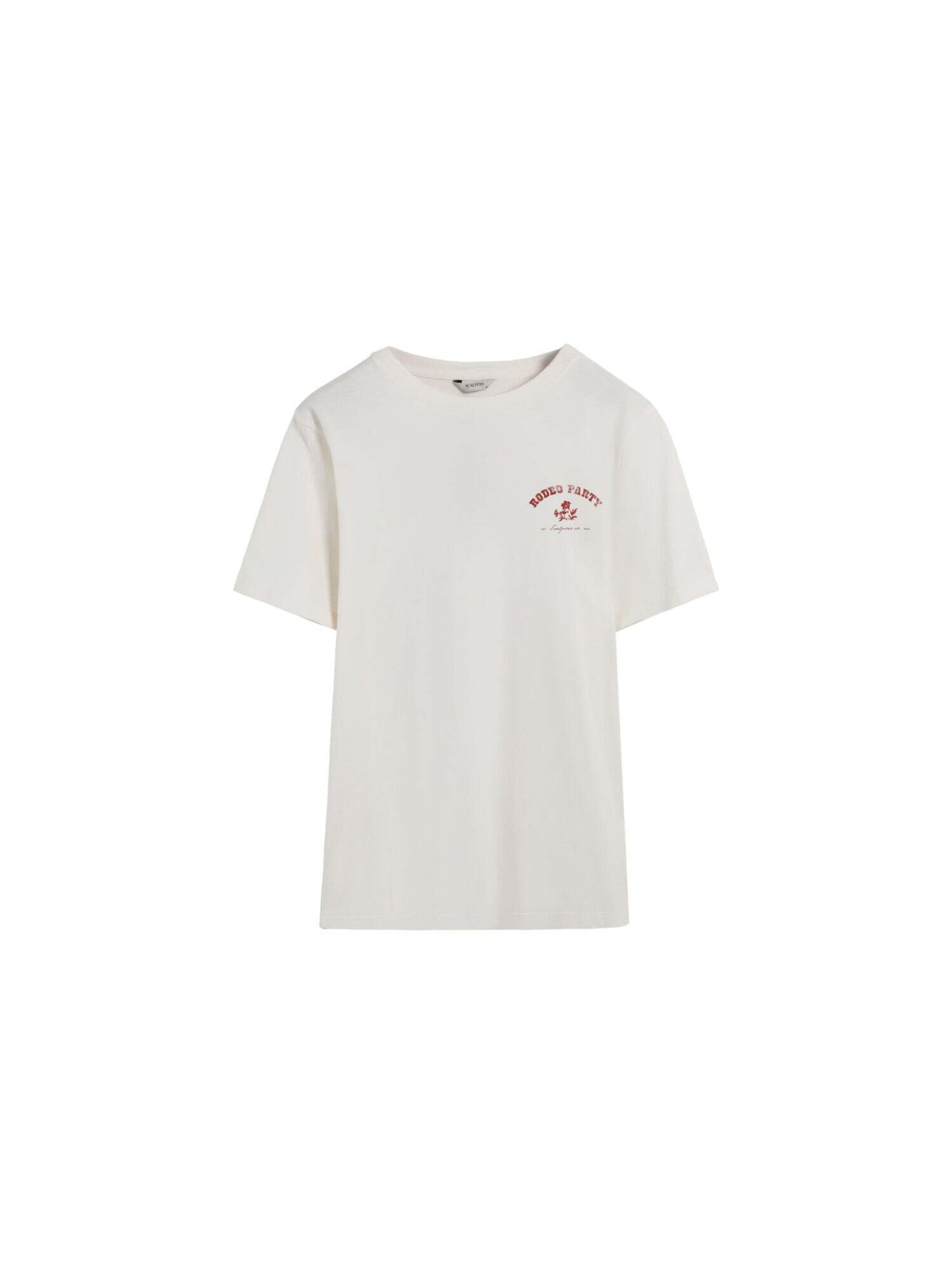 Scalpers Tričko - Biela: predná strana