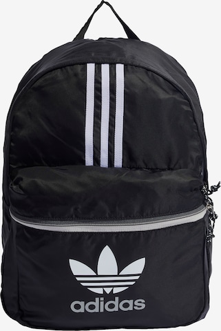 ADIDAS ORIGINALS Backpack 'Adicolor Archive' in Black: front