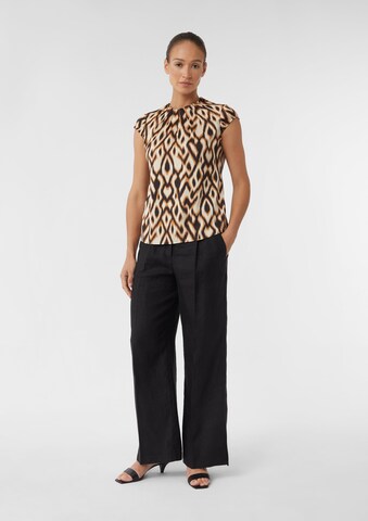 COMMA Blouse in Beige: front
