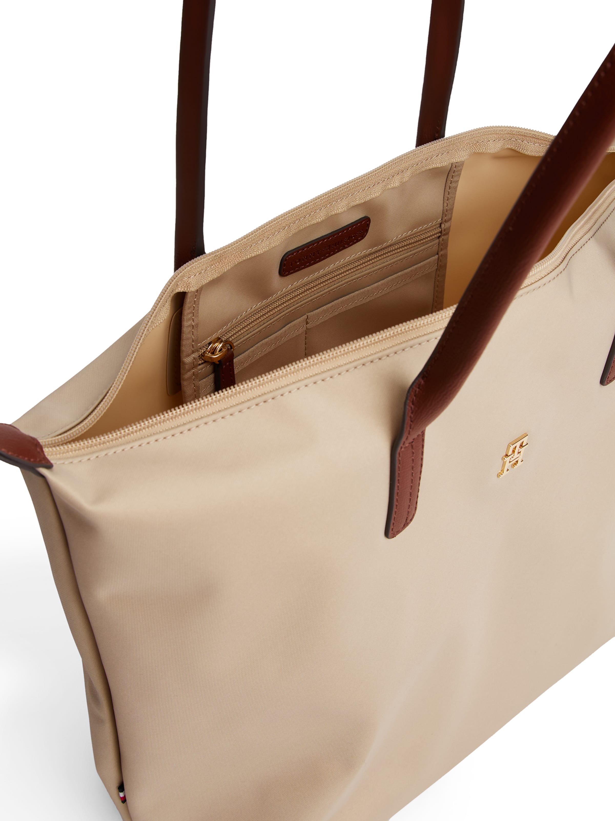 TOMMY HILFIGER Shopper 'POPETTE' in Beige