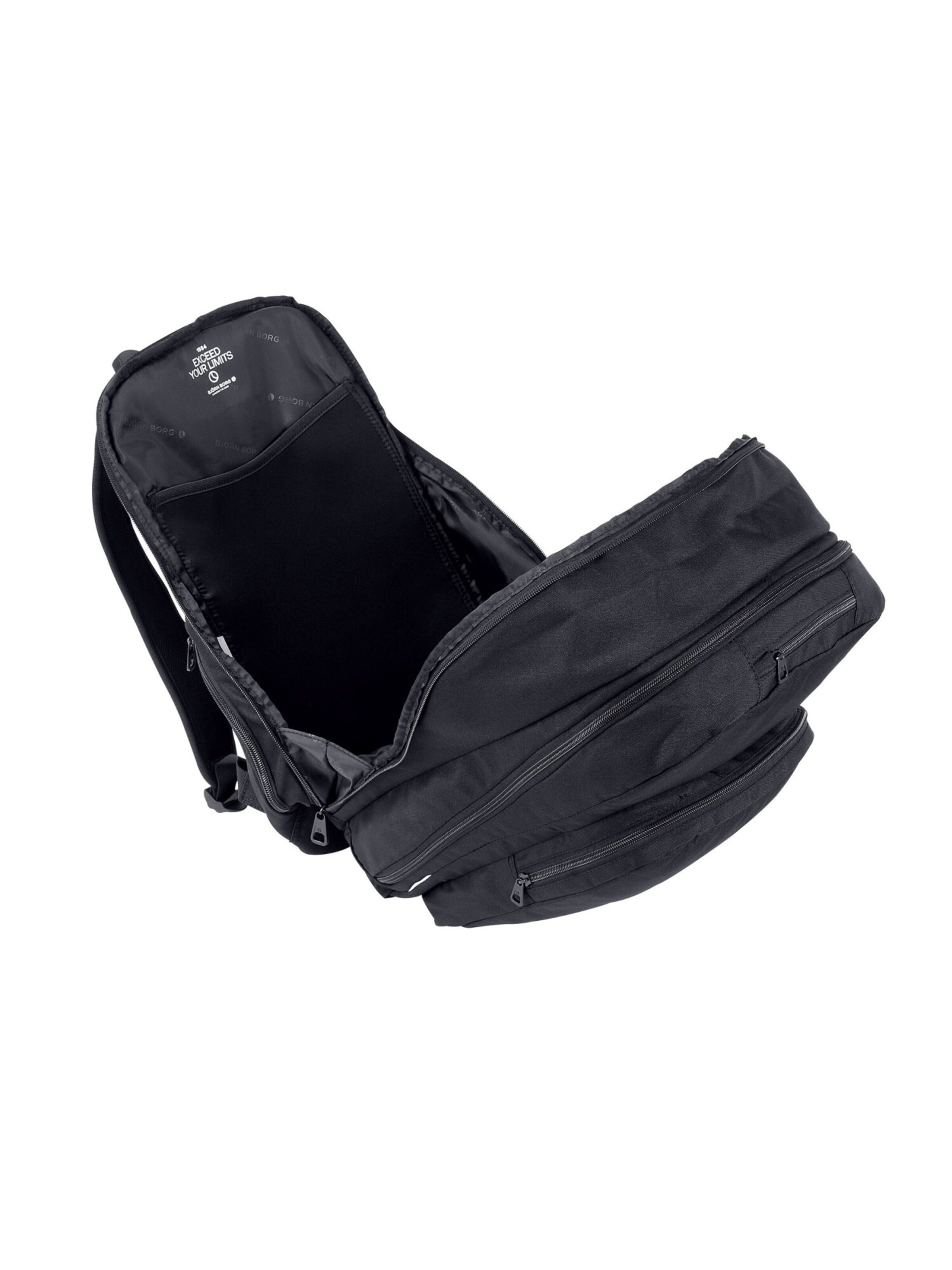 BJÖRN BORG Rucksack in Schwarz