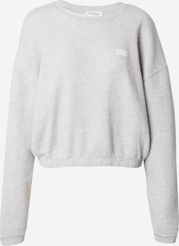 Sweat-shirt 'KODYTOWN' AMERICAN VINTAGE en gris : devant