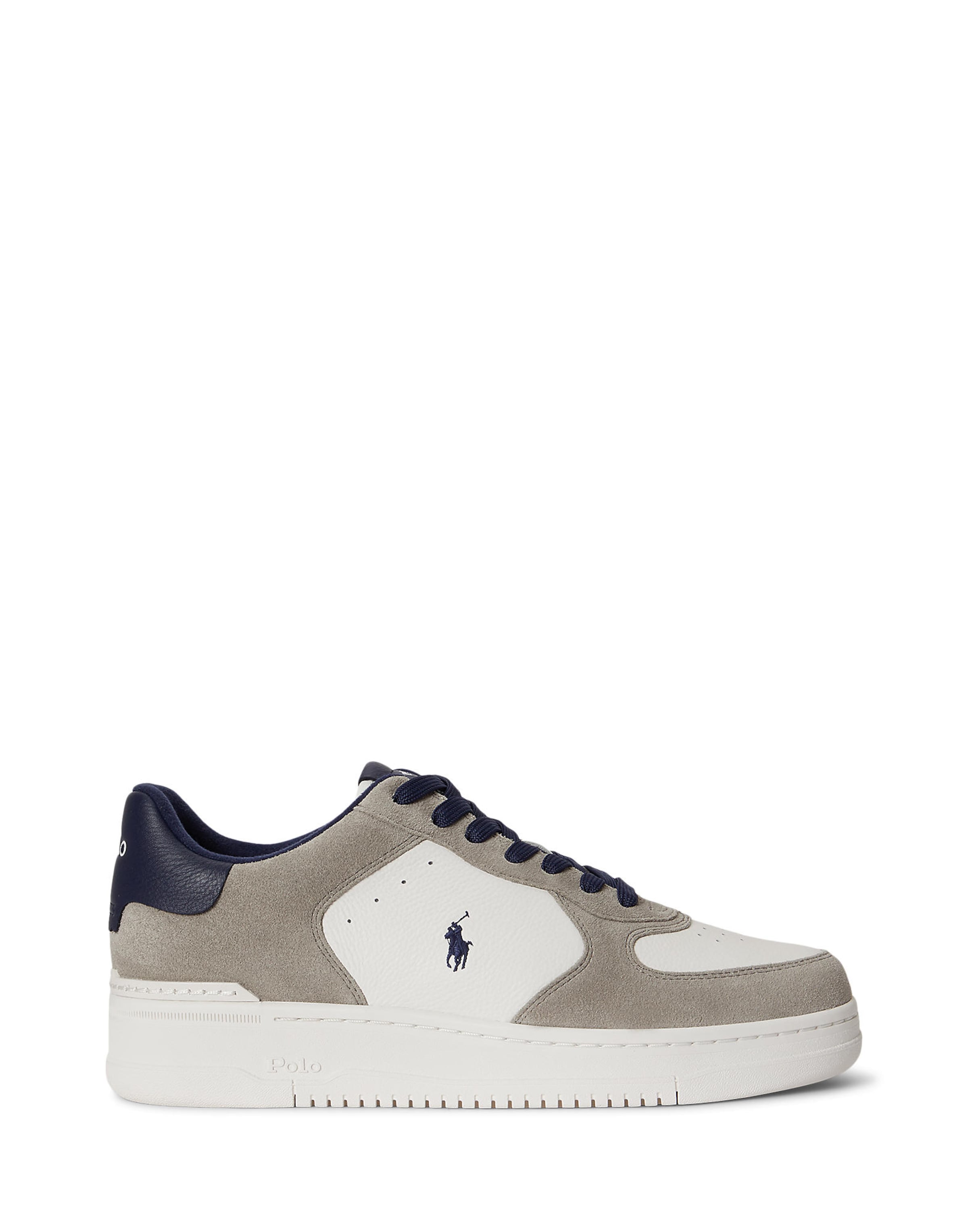 Polo Ralph Lauren Låg sneaker 'MASTERS CRT' i vit