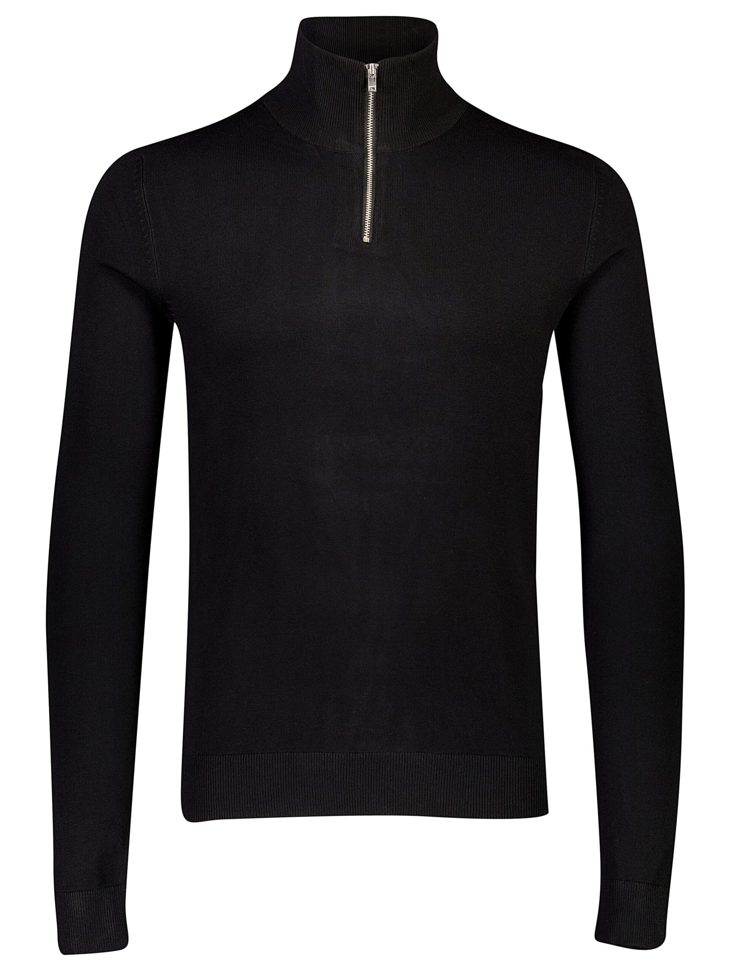 Pull-over Lindbergh en noir : devant