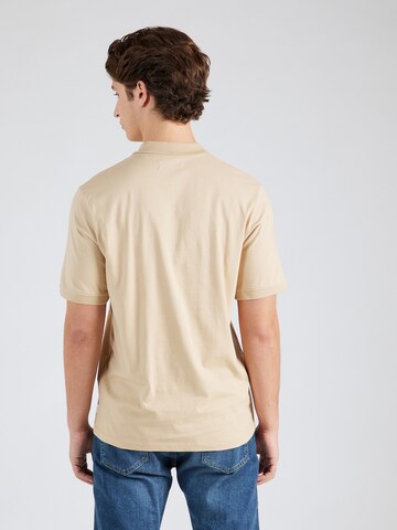 T-Shirt 'MASON' JACK & JONES en beige