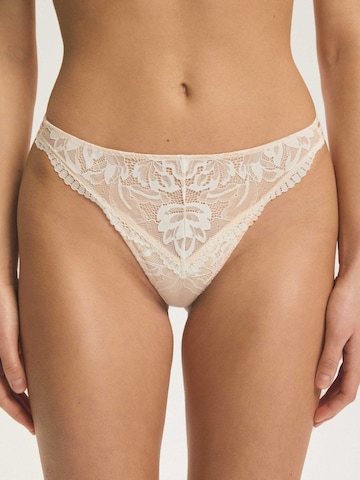 ESOTIQ String 'Frida' in Beige: Vorderseite
