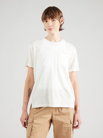 NAPAPIJRI Μπλουζάκι 'S-ETE' σε λευκό: μπροστά