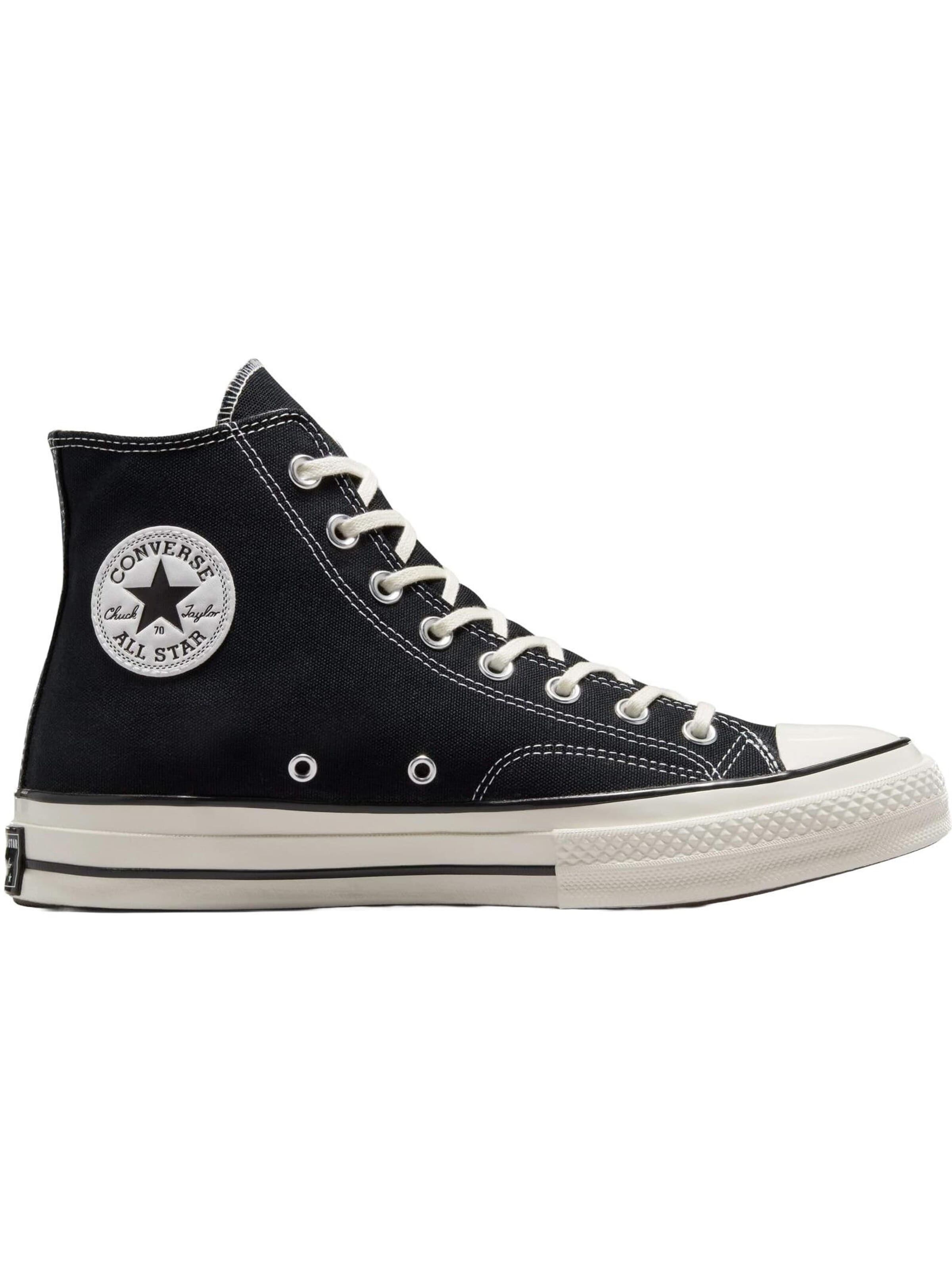 CONVERSE Sneakers laag 'Converse Chuck 70 Canvas' in Zwart: voorkant