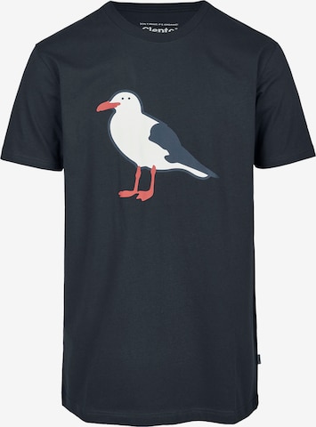 Cleptomanicx T-Shirt 'OG Gull' in Grau: predná strana