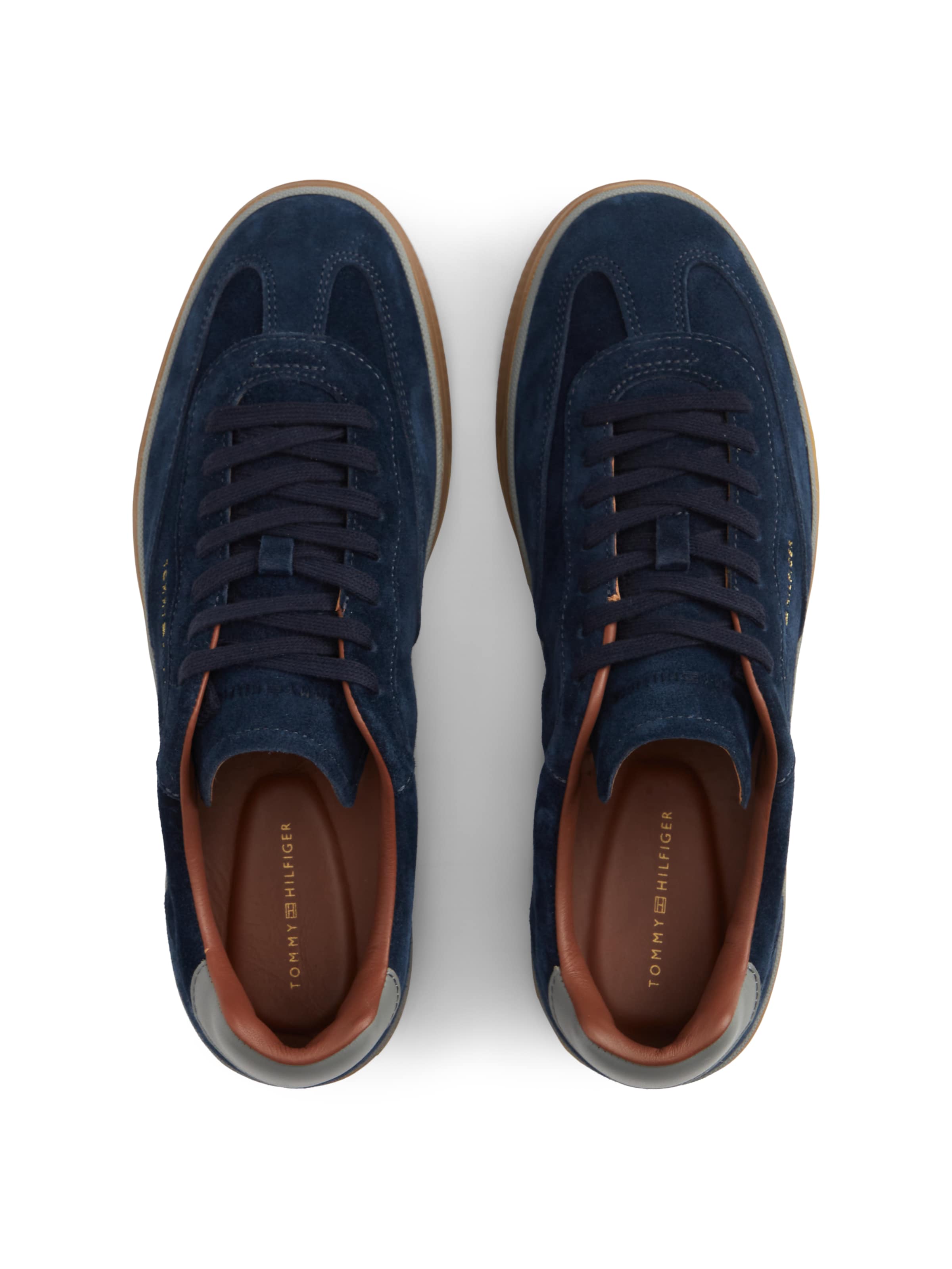 TOMMY HILFIGER Nizke superge | modra barva