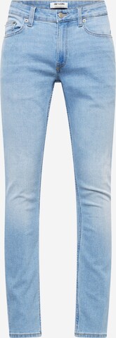 Only & Sons Slimfit Jeans 'ONSWARP' in Blauw: voorkant