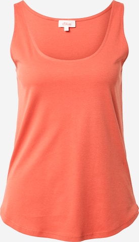 s.Oliver Top in Orange: front