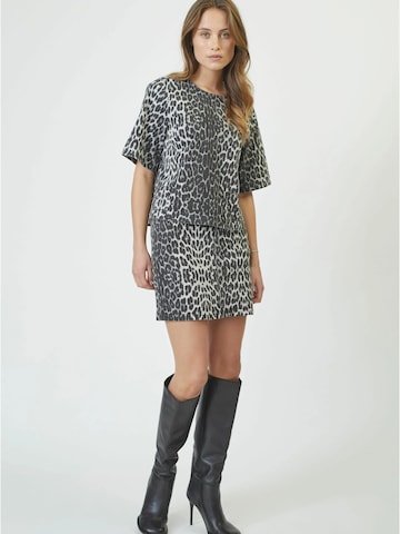 Jupe co'couture en gris