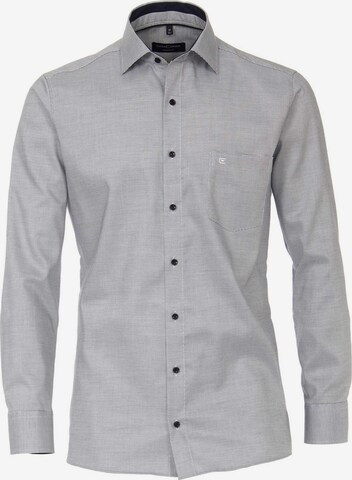 CASAMODA Slim fit Button Up Shirt in Blue: front