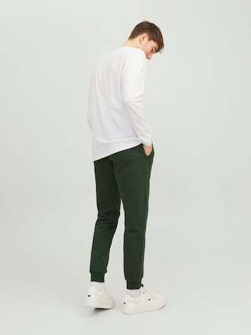 JACK & JONES - Tapered Pantalón 'Gordon' en verde