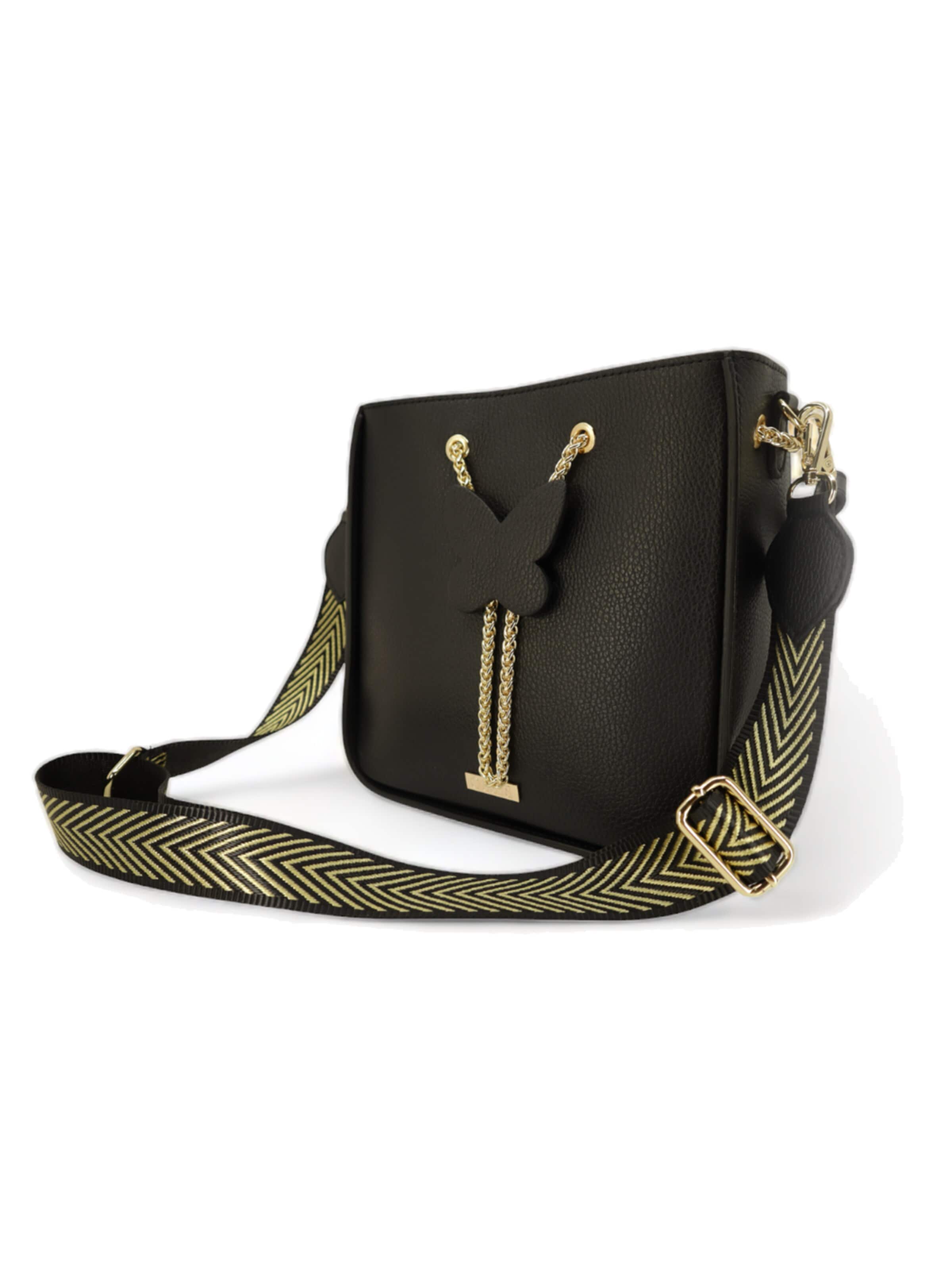 BESSO Handtasche 'Delicato Chic'‌‌‌‌‌‌‌‌‌‌ in Schwarz