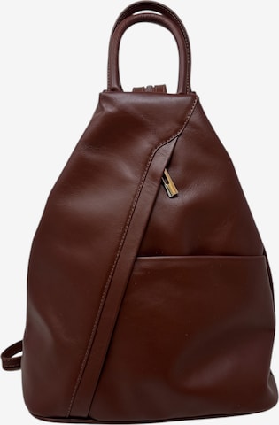 CHICCA BORSE Rugzak in Bruin: voorkant
