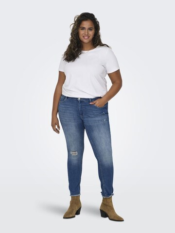 ONLY Carmakoma Skinny Jeans 'WILLY' in Blauw