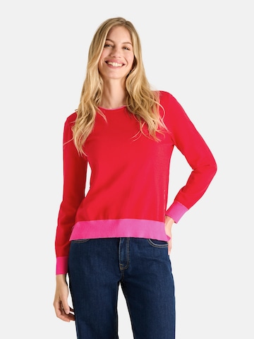 Pull-over 'Karia' LIEBLINGSSTÜCK en rouge : devant