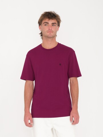 Volcom T-Shirt 'Stone Blanks' in Pink: predná strana