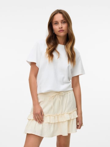 VERO MODA Rok 'VMMie' in Wit: voorkant