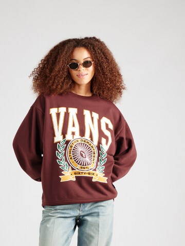 VANS Tréning póló 'First Team' - barna: elől