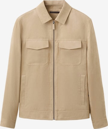 MANGO MAN Jacke 'Joan' in Beige: Vorderseite