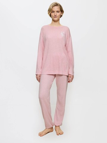 TRIUMPH Pajama ' Endless Comfort ' in Pink: front