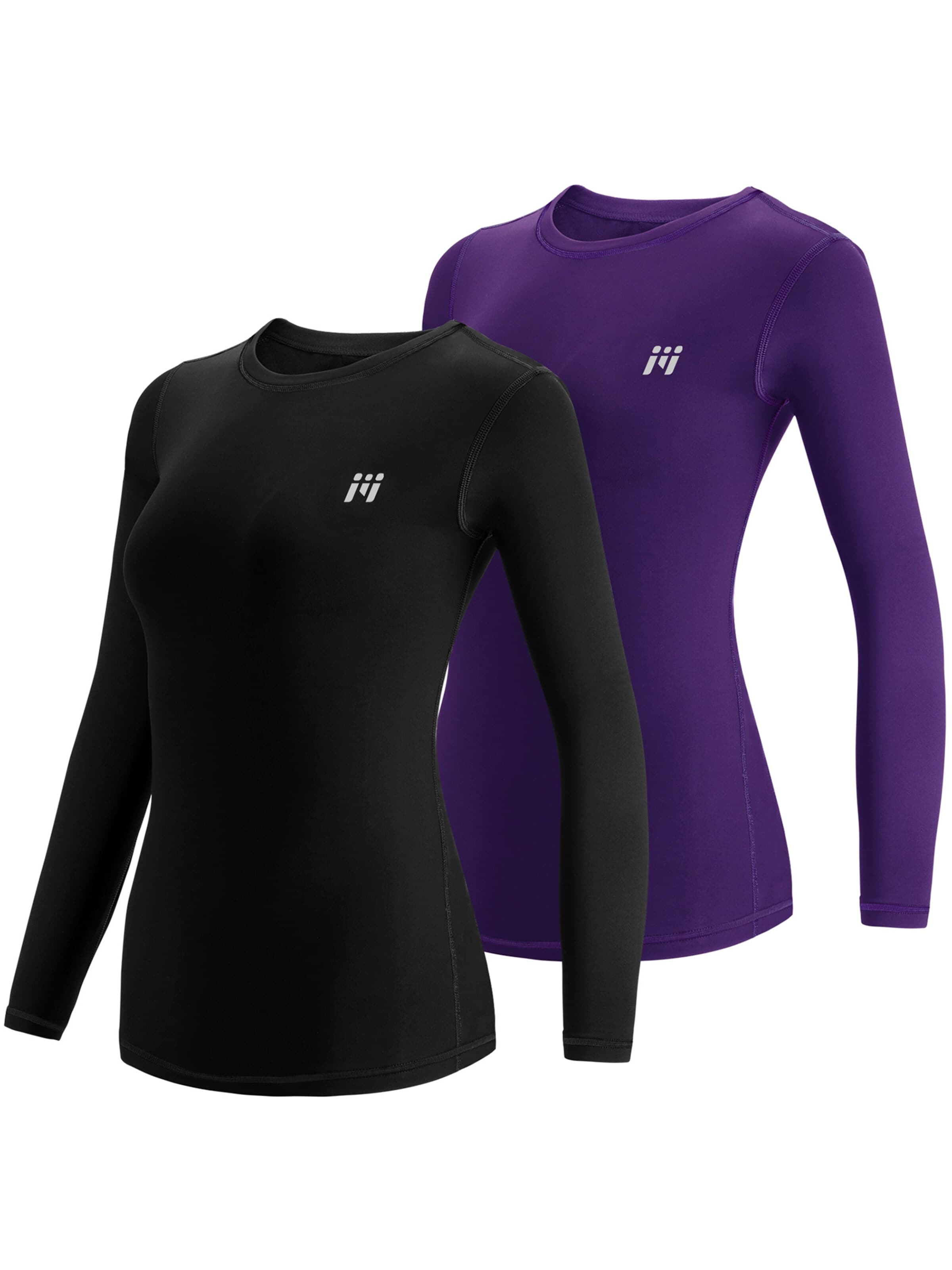 MEETWEE Sports top in Purple: front
