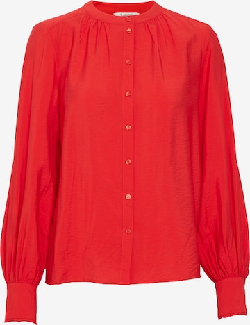 Camicia da donna 'Ilano' di b.young in rosso: frontale