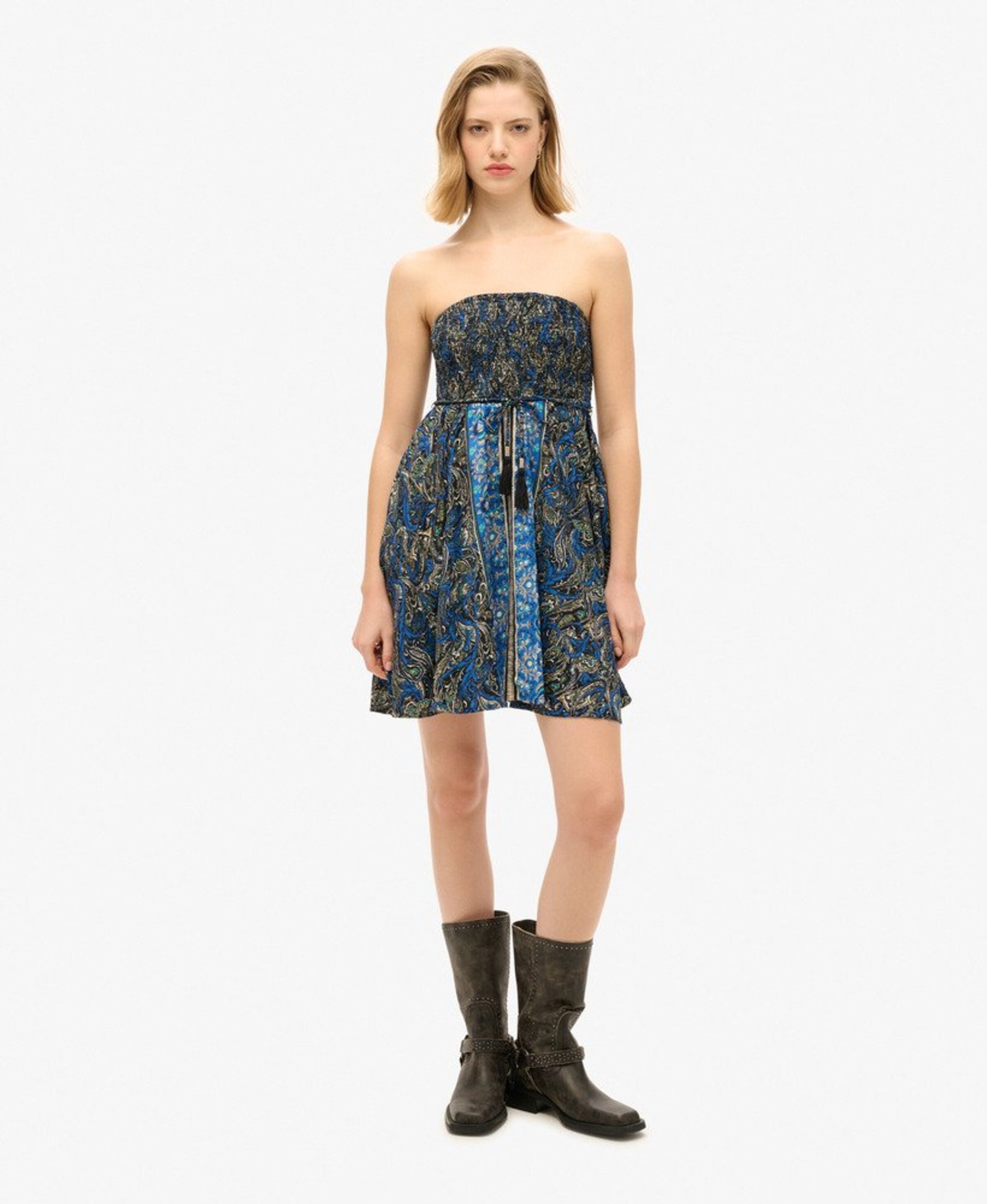 Superdry & Co Zomerjurk 'St Tropez' in Blauw: voorkant