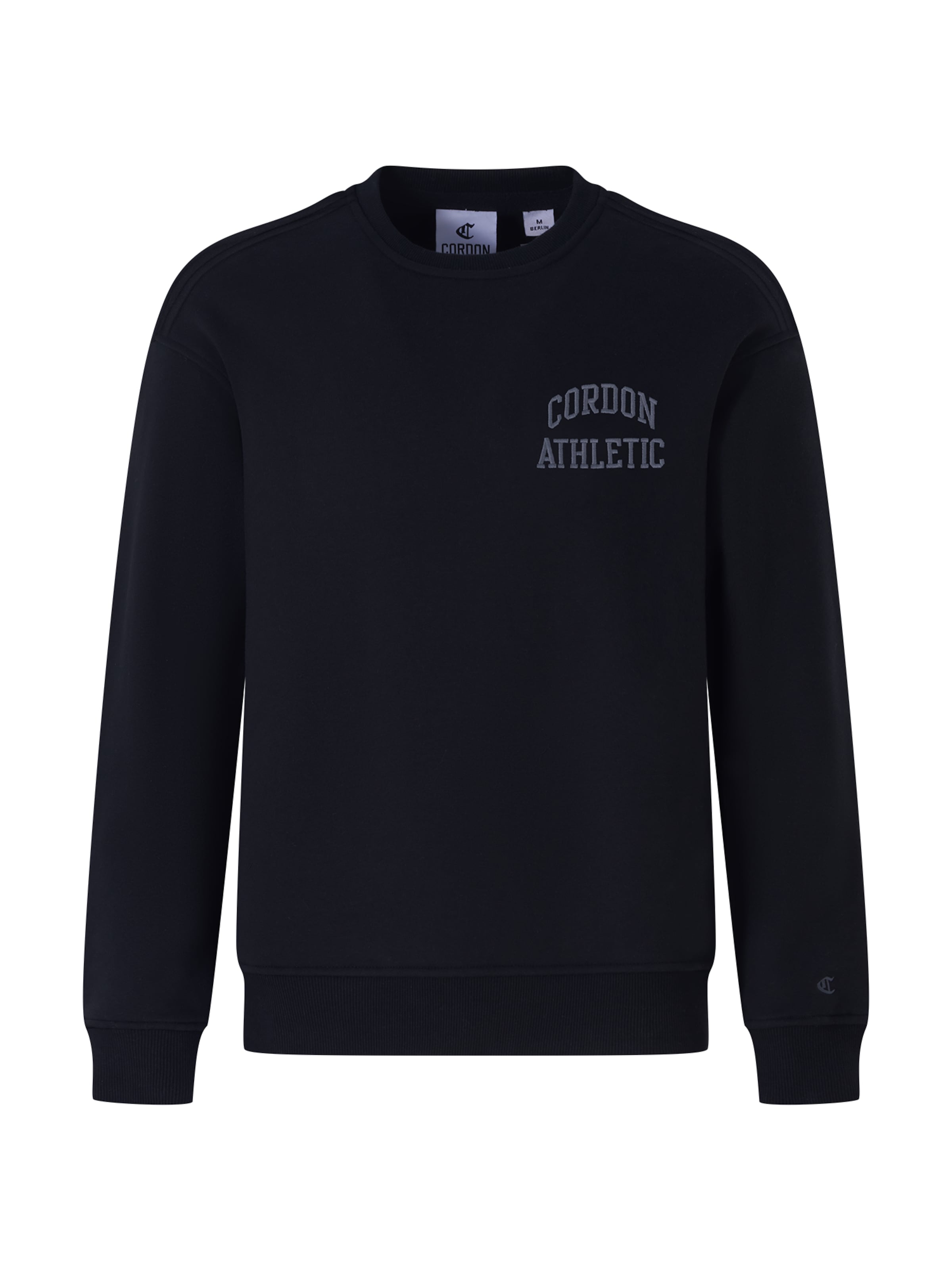 Cordon Sport Sweater 'Adam' in Black: front