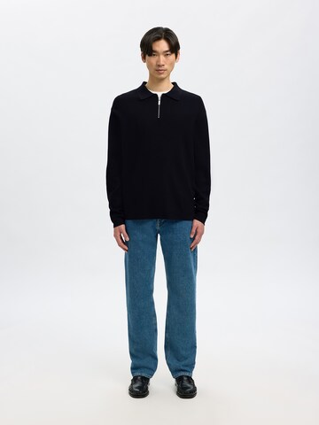 Pullover 'SLHTeller' di SELECTED in blu