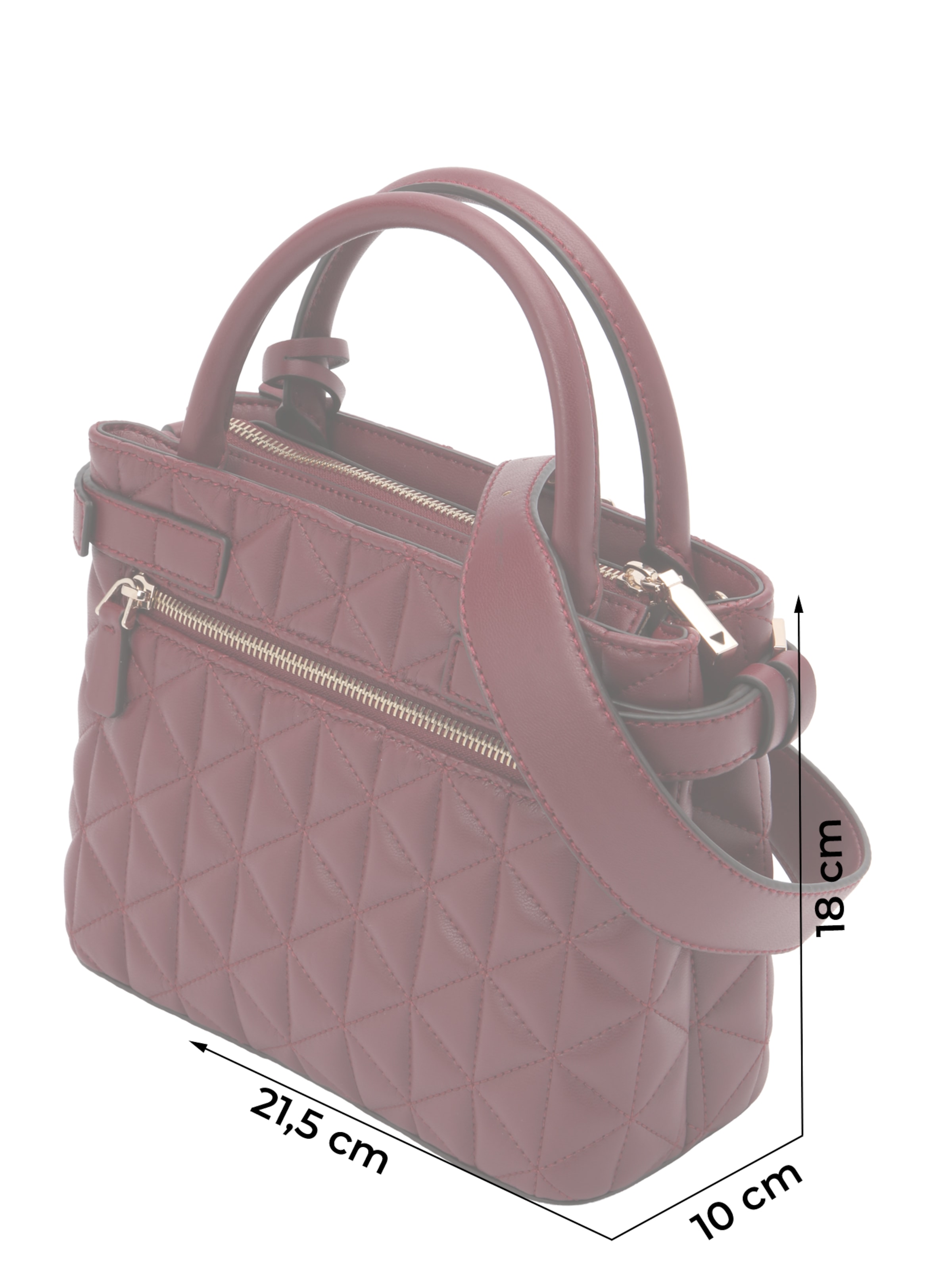 GUESS - Bolso de mano 'Paisleigh' en rojo