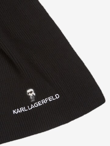 Fular de la Karl Lagerfeld pe negru