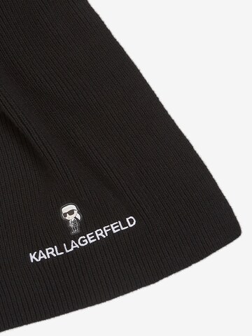 juoda Karl Lagerfeld Šalikas