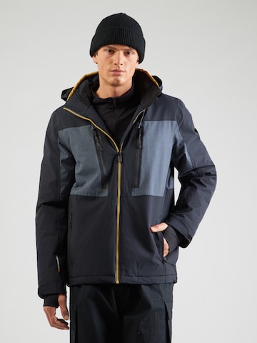 KILLTEC Sportovní bunda 'KSW 47' – černá: přední strana