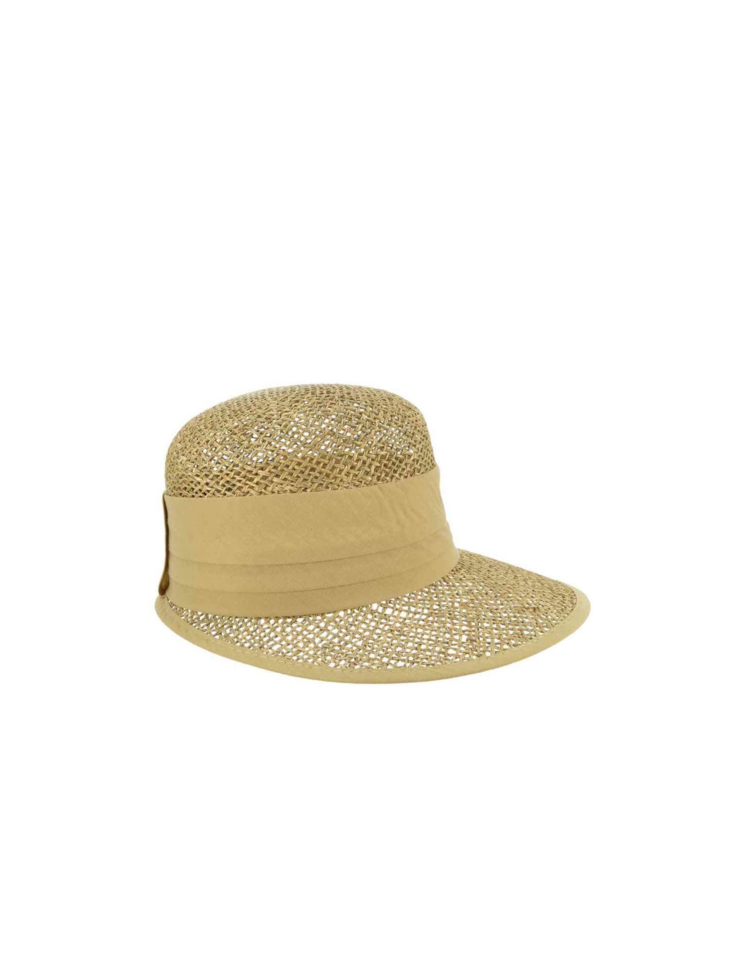 Seeberger Hat 'Cap' in Beige: front