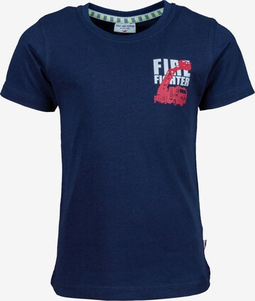 SALT AND PEPPER Shirt 'Feuerwehr' in Blue