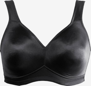 Minimiseur Soutien-gorge Ulla Popken en noir : devant