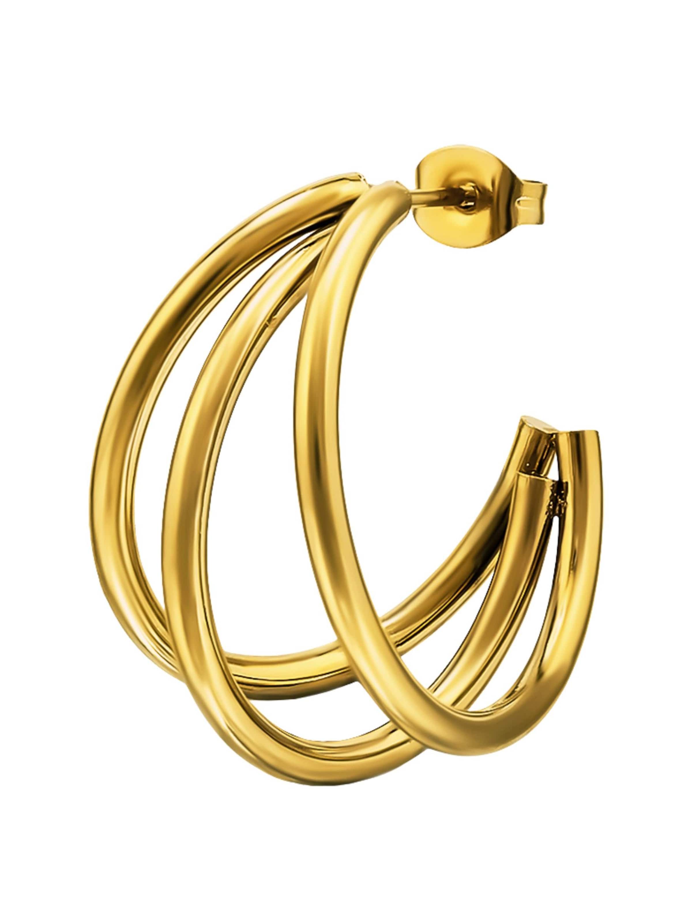 Maxte Earrings in Gold