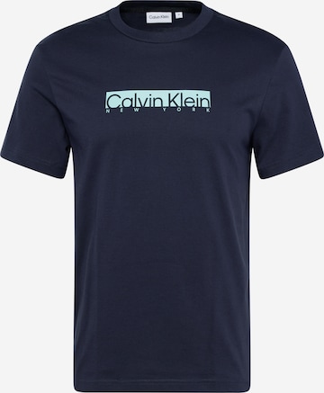 Calvin Klein T-Shirt in Blau: predná strana