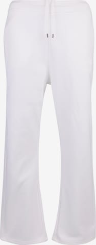 Dropsize Loosefit Broek in Wit: voorkant