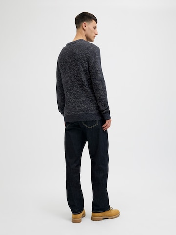 Pulover 'JJGLOBAL' de la JACK & JONES pe albastru