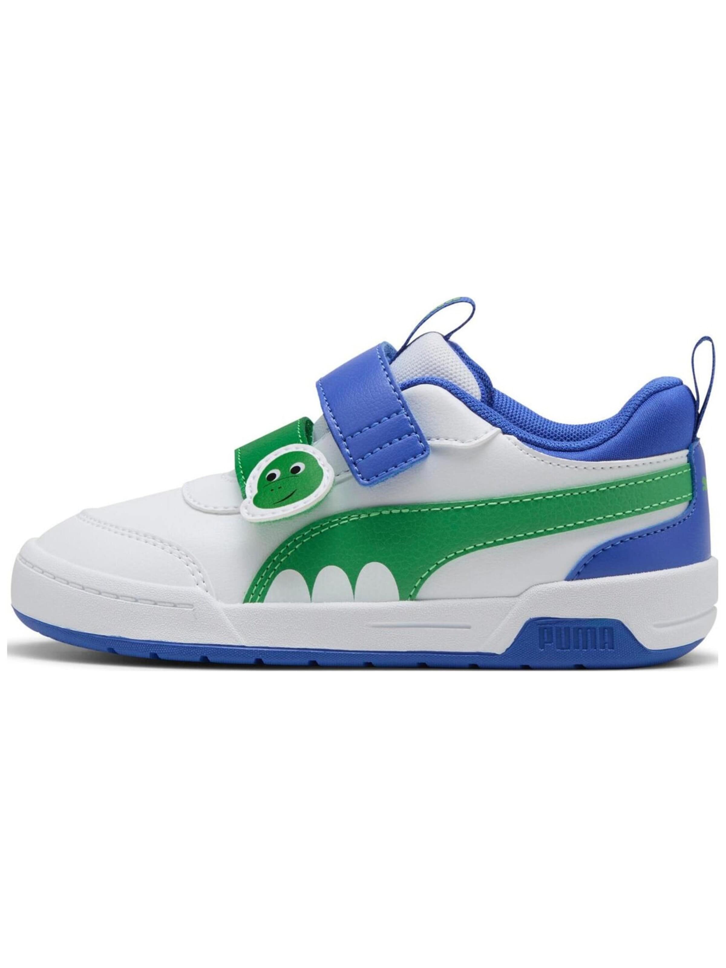PUMA Sportschuh 'Puma Multiflex 2 Dino V Ps'‌‌‌‌‌‌ in Weiß: Vorderseite