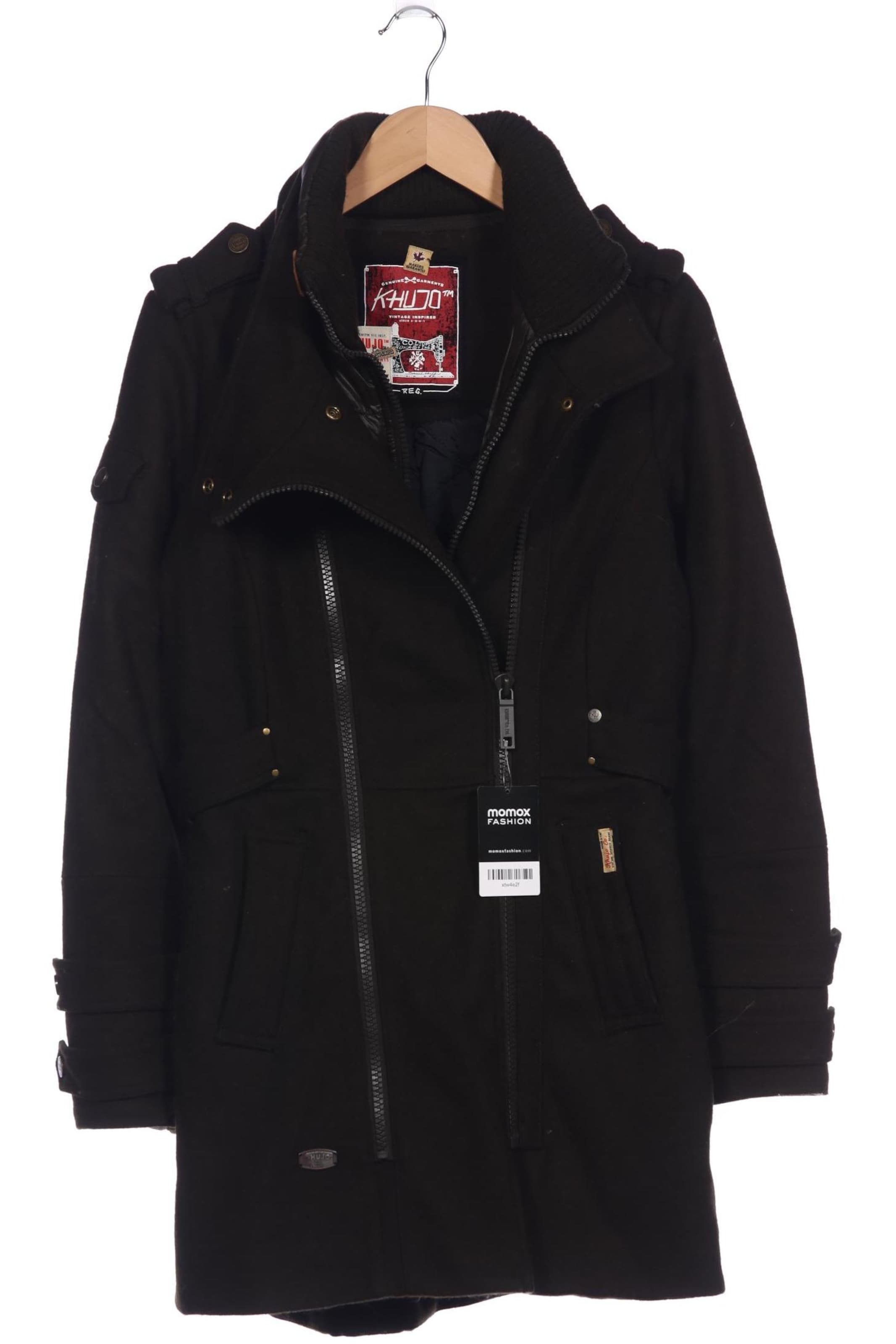 khujo Mantel M in Grün: Vorderseite