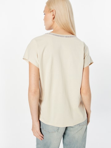 ONLY T-shirt 'LULU' i beige