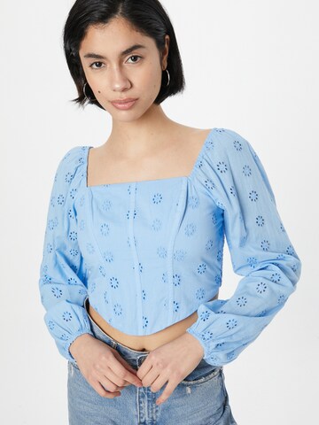 HOLLISTER Bluzka 'EMEA' w kolorze niebieski